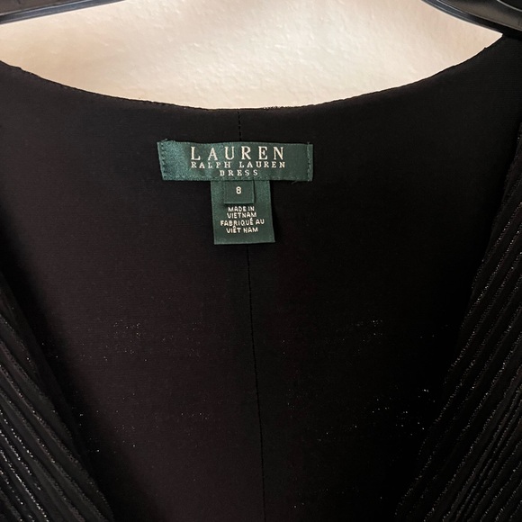 Ralph Lauren Elegant Black Sleeveless Dress - Picture 3 of 4